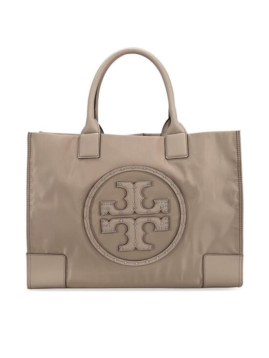Tory Burch Handbags - Tory Burch Ella Studded Tan Tote Bag